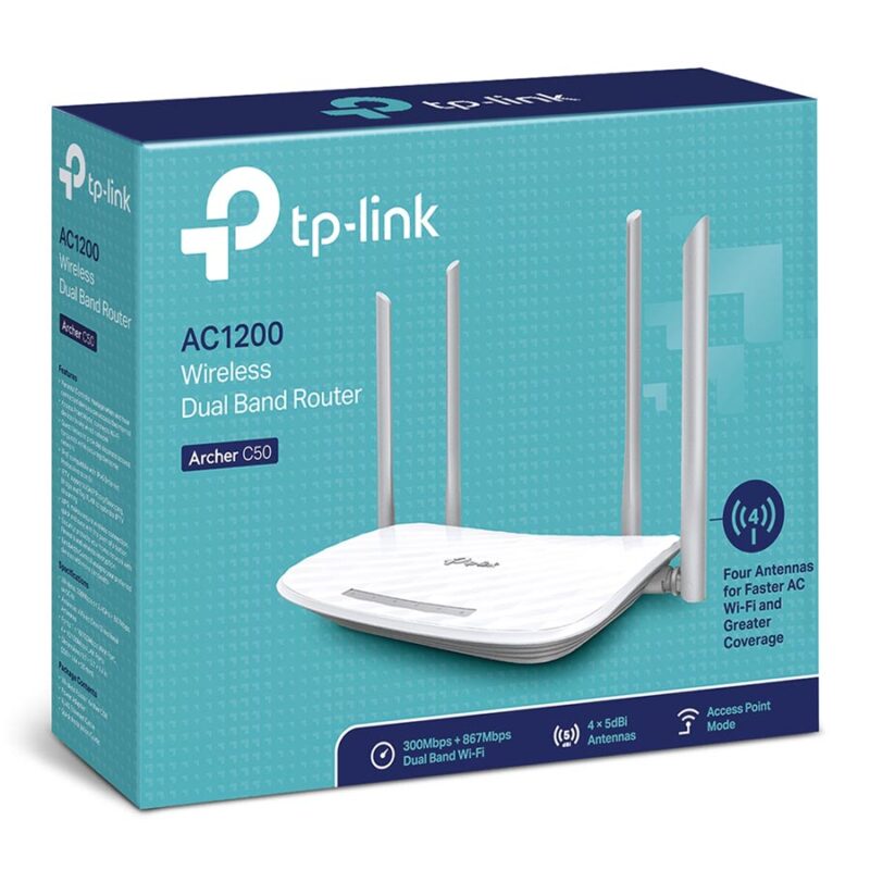 روتر اکسس پوینت Tplink مدل Archer C50-Ac1200.3